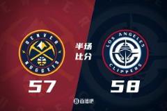 G6半場：快船主場領(lǐng)先掘金1分，哈登21分4助，約基奇20分5板4助