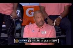 當(dāng)時(shí)3-1領(lǐng)先被逆轉(zhuǎn)！快船和掘金上一次搶七還是里弗斯執(zhí)教了~