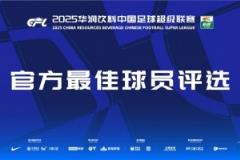 中超第10輪最佳球員候選：王鈺棟、劉祝潤、紹爾、羅慕洛、阿齊茲入選