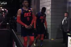 威少這體格真強大啊！還記得這是哪一年的雷霆隊嗎？