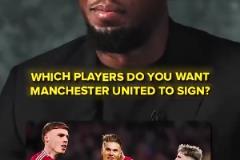 靠不靠譜？博爾特為曼聯(lián)推薦引援目標：盧克曼、帕爾默和哲凱賴什