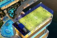 切爾西計劃在迪拜建造豪華主題公寓，樓頂設(shè)標(biāo)準(zhǔn)足球場