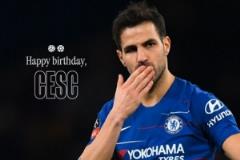 切爾西官推祝福法布雷加斯38歲生日，曾與球隊(duì)斬獲五冠王榮耀
