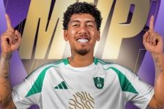 菲爾米諾本賽季亞冠表現(xiàn)亮眼，當(dāng)選最佳球員