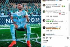 馬赫雷斯曬看報(bào)紙照片慶亞冠冠軍：今天有什么新聞？