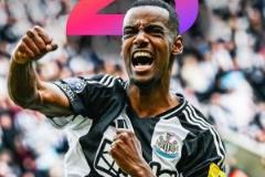 伊薩克英超23球創(chuàng)紐卡近23年紀錄