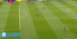 芒特精準傳中，加納喬點球點附近射門打高