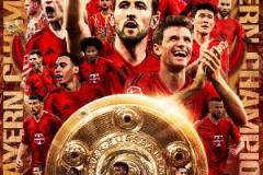 拜仁慕尼黑提前兩輪鎖定德甲冠軍，加冕隊(duì)史第33座德甲獎(jiǎng)杯