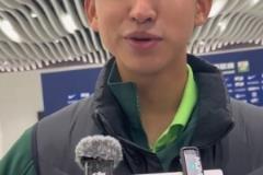 王源感謝大連球迷掌聲，坦言自身仍需提升