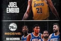 這湖人不得起飛！美媒：湖人可用八村文總電風(fēng)扇克萊伯+兩首輪，去換恩比德