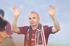 伊涅斯塔將再度亮相日本，參加巴薩vs皇馬五人制傳奇賽