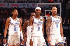 雷霆八人上雙轟出隊史新高149分