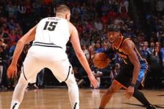 雷霆大勝掘金創(chuàng)季后賽第二大凈勝分紀(jì)錄