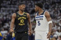 移師灣區(qū)庫里的缺席影響勝率！ESPN預(yù)測G3森林狼52.5% 勇士47.5%