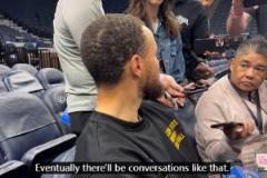 庫里：將與隊醫(yī)討論帶傷出戰(zhàn)，但目前仍遠未達到該狀態(tài)