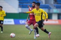 侯煜：這場聯(lián)賽只是普通的比賽，對陣銅梁龍的對決并未帶來沖超希望