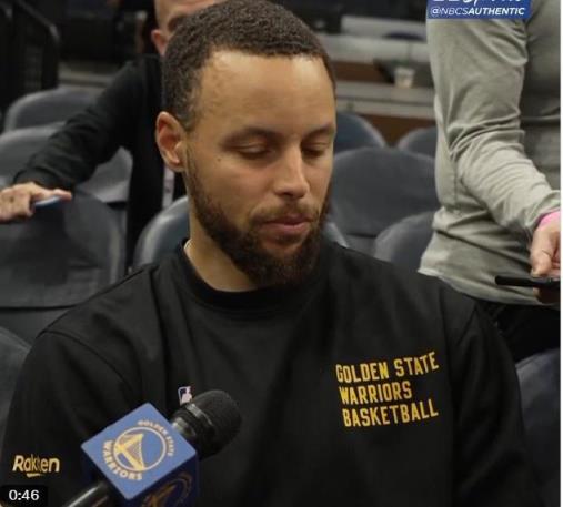 庫里：拼了兩個月，挺過艱難第一輪，突然遭遇重創(chuàng)讓我情緒化