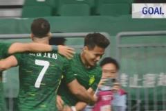 國(guó)腳聯(lián)手！塞鳥(niǎo)助攻林良銘頭球破門(mén)，國(guó)安1-0力克新鵬城