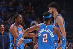 雷霆G3首發(fā)陣容公布：亞歷山大、多特、杰倫-威廉姆斯、切特、哈滕