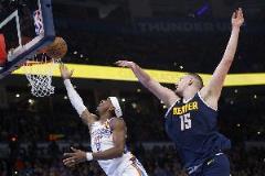 丹佛主場(chǎng)迎戰(zhàn)雷霆，ESPN預(yù)測(cè)G4勝負(fù)概率