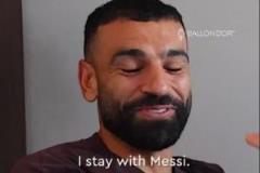 薩拉赫選擇梅西為歷史最佳左腳球員