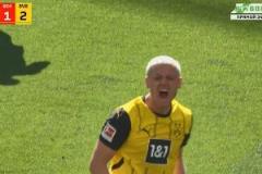 第43分鐘格羅斯助攻萊爾森遠(yuǎn)射破門 多特2-1領(lǐng)先勒沃庫(kù)森