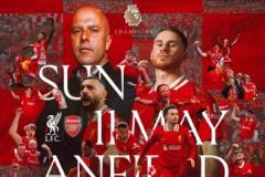 利物浦主場(chǎng)迎戰(zhàn)阿森納海報(bào)發(fā)布：冠軍們重返安菲爾德！