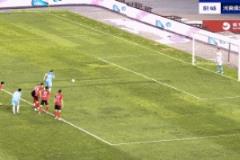 阿奇姆彭造點(diǎn)，納薩里奧主罰偏出，河南1-0亞泰