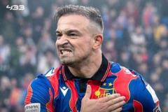 沙奇里33歲戴帽9分鐘 巴塞爾取勝創(chuàng)佳績(jī)