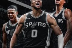 這組合咋樣？文班+字母組成的禁區(qū)，誰敢進來