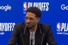 哈利伯頓賽后采訪：我來就是想制造大新聞，開干吧！