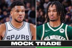 7換1打造怪獸組合？美媒模擬：馬刺獲字母哥 送出3將+4首輪