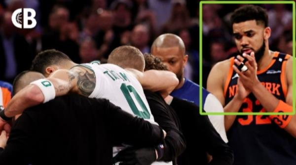 塔圖姆被架出場時，唐斯表情難看引熱議