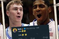 杜克學(xué)長(zhǎng)都笑嘻了！獨(dú)行俠獲狀元簽，歐文發(fā)推：1.8%