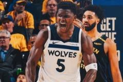 30分4板5助2斷！愛德華茲成森林狼贏球海報封面人物