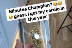 哈特?cái)孬@本賽季“時(shí)長冠軍”！