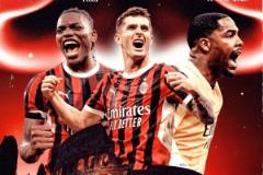 AC米蘭公布意杯決賽海報：萊奧、普利西奇、邁尼昂激情出鏡怒吼