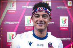 恩多耶破門(mén)當(dāng)選博洛尼亞對(duì)陣AC米蘭全場(chǎng)最佳球員