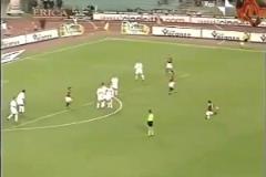 一代傳奇！03年意杯決賽，托蒂兩回合轟進3粒超遠任意球！