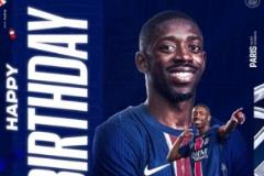 金球熱門！巴黎官方祝福登貝萊28歲生日快樂(lè) 本賽季33球13助