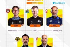 英超賽季最佳教練候選：斯洛特領(lǐng)跑，前海港主帥佩雷拉入選！