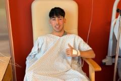 巴薩小將肩部手術(shù)順利，感謝球迷關(guān)心！