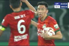 河南2-2戰(zhàn)平浙江，劉鑫瑜87分鐘頭球絕殺
