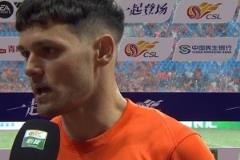 約尼查：我們延續(xù)了對山東泰山的團(tuán)結(jié)表現(xiàn)