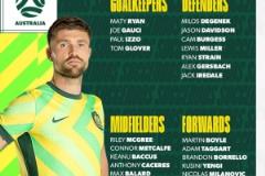 澳大利亞備戰(zhàn)日本和沙特賽程23人名單公布：馬修-瑞安領(lǐng)銜，古德溫缺席