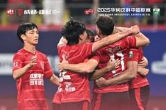 成都蓉城1-1戰(zhàn)平青島西海岸，感謝41483名球迷熱情支持