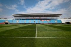 記者探訪亞泰主場(chǎng)草皮：補(bǔ)種后仍顯不平