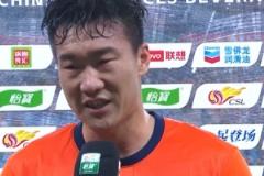 劉軍帥：上半場表現(xiàn)非常出色，為球隊贏得一分感到開心