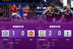 曼聯(lián)末輪戰(zhàn)維拉僅得39分，熱刺38分戰(zhàn)布萊頓