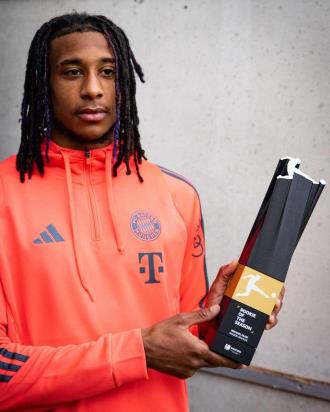 官方公布奧利塞獲德甲本賽季最佳新秀稱號(hào)，34場(chǎng)貢獻(xiàn)12球15助攻